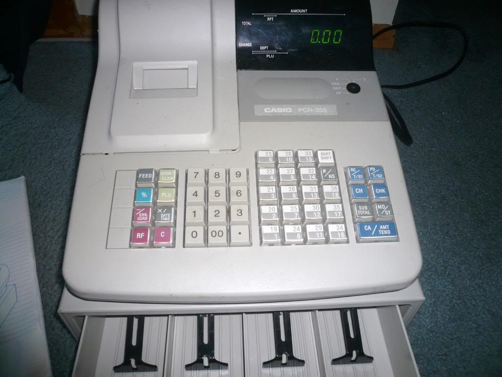 Casio electronic cash register user manual